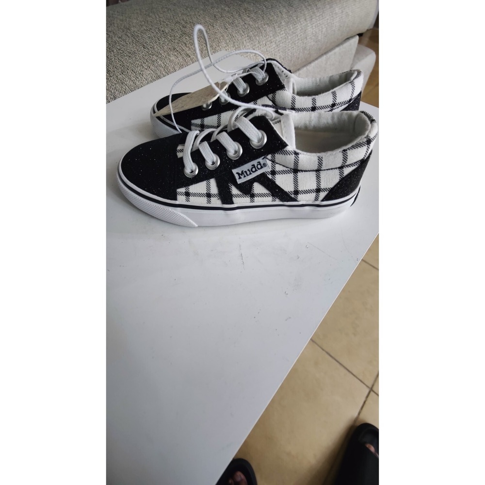 MUDD SYLVIA TODDLER GIRLS PLAID SNEAKERS SIZE 8-2 Size 7 And One‎ Size 9NWT
